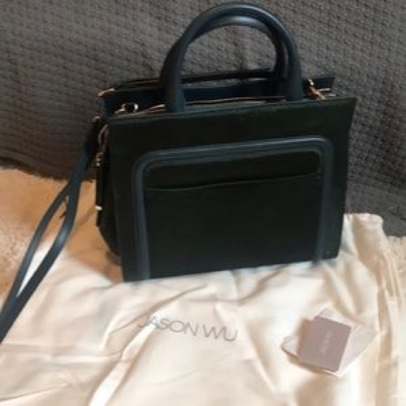 Jason Wu Genuine Pony Hair Crossbody Tote Bag - Picture 2 of 2